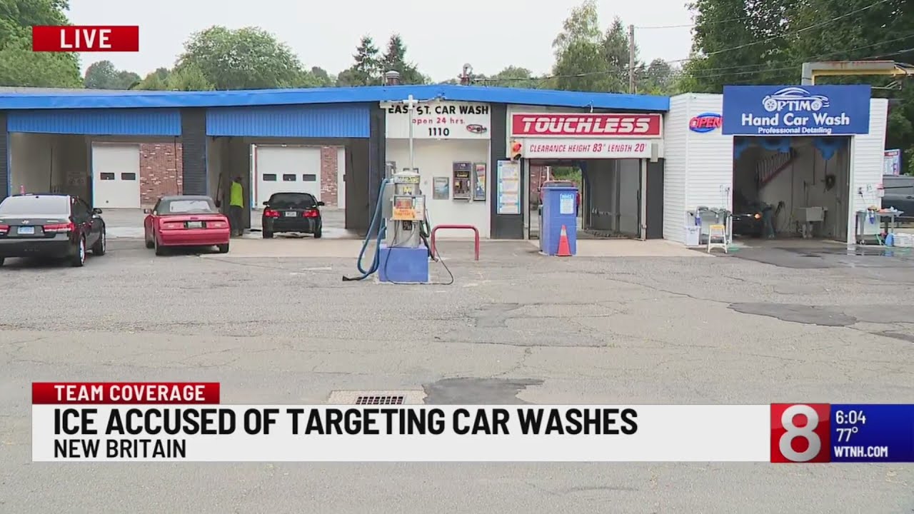 Car washes become target of ICE raids in Connecticut