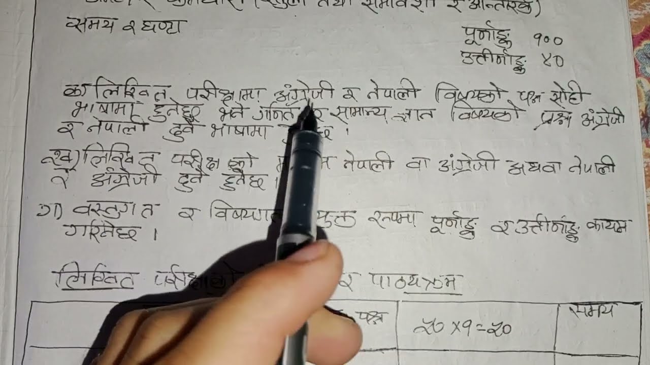 अमल्दार कर्मचारी ।। (अ.क) नँया पाठ्यक्रम ।। Nepali Army