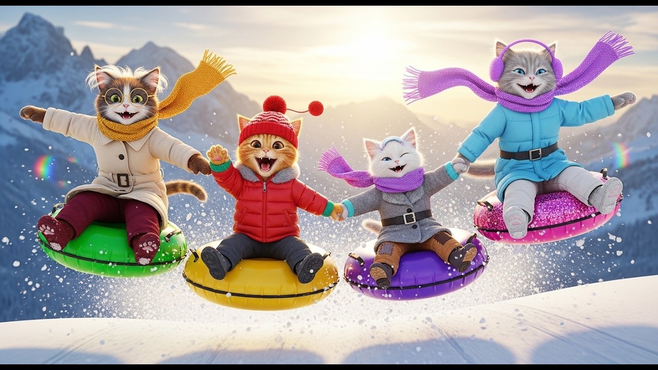 Our Cats Went on a Snow Trip… What Happened Next Made Us ALL Cry 😿❄️