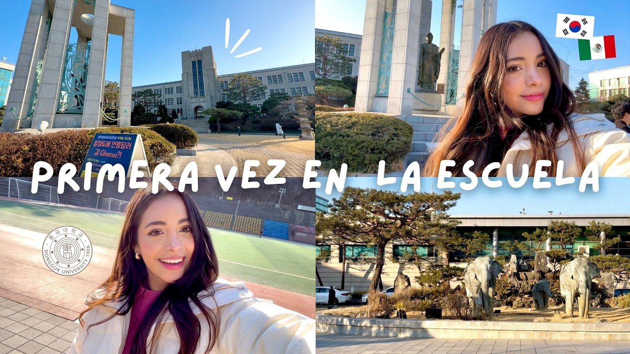 [VLOG] PRIMER DÍA EN MI UNIVERSIDAD COREANA I Primer día en el campus I Dongguk University (Eng sub)