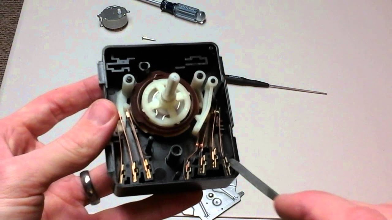 Test and repair a clothes dryer switch