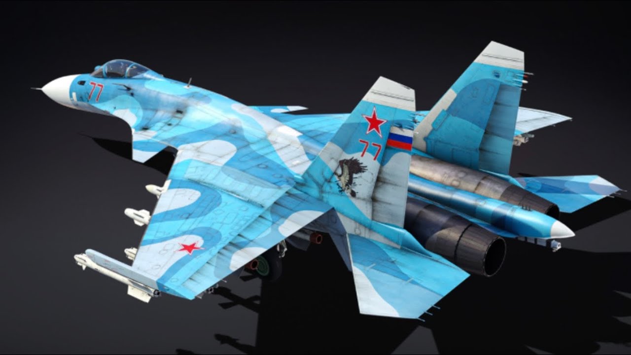 Hunting jets in ground RB in Su33!