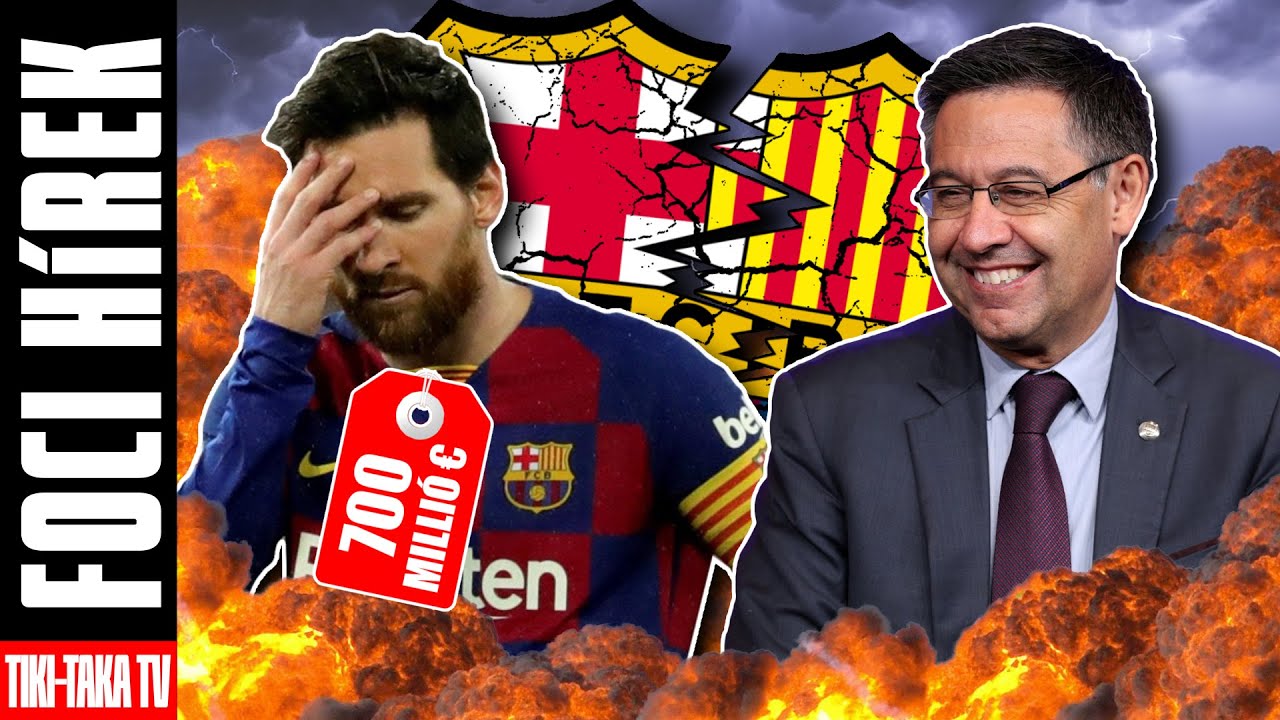V&aacute;ratlan fordulat: Messi m&eacute;gis marad a Barc&aacute;ban? ► Foci H&iacute;rek
