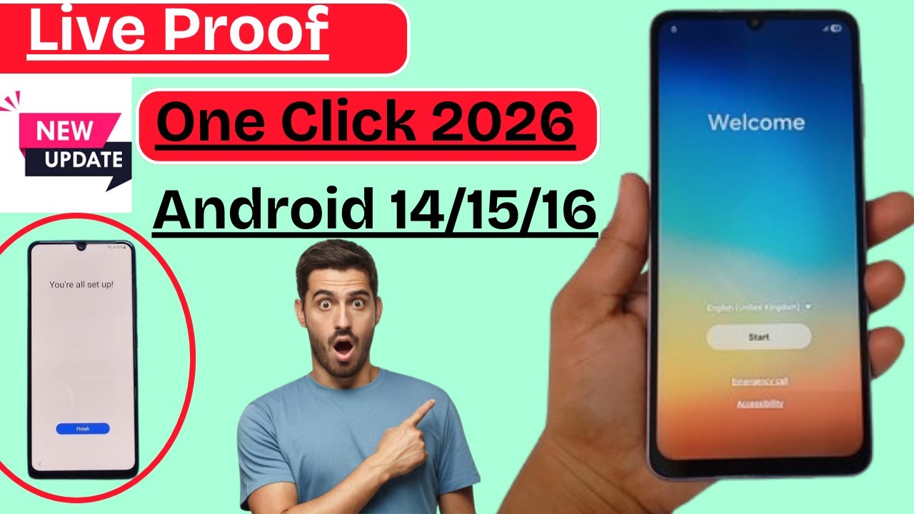 🔐 Samsung FRP Bypass 2026 — Latest Working Trick | Android 14/15/16 | No PC | Step-by-Step 📘 Method