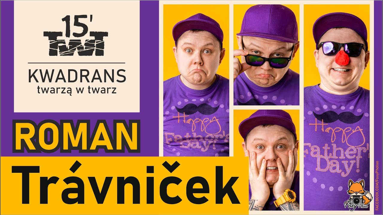 Roman Trávniček: najlepszy czeski stand-uper w Polsce! KWADRANS TWARZĄ W TWARZ