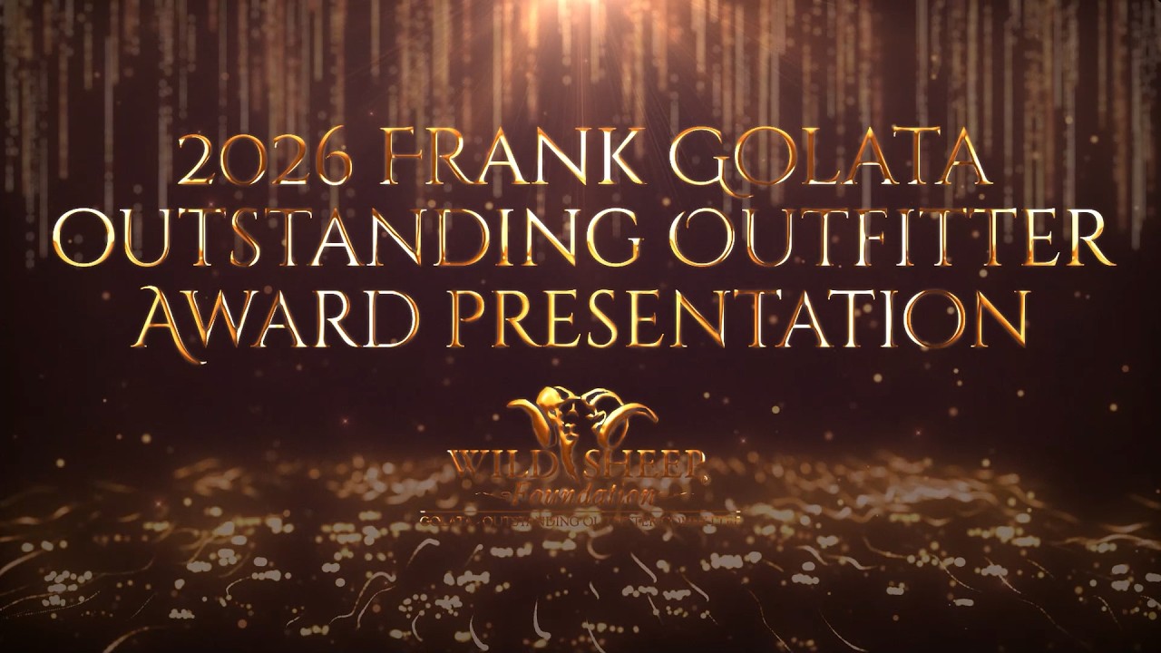 Frank Golata Outstanding Outfitter Award 2026