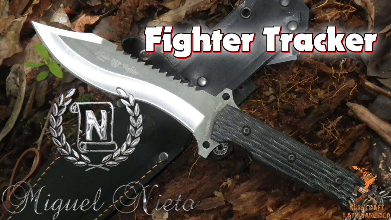 Cuchillo de Supervivencia Fighter Tracker Miguel Nieto