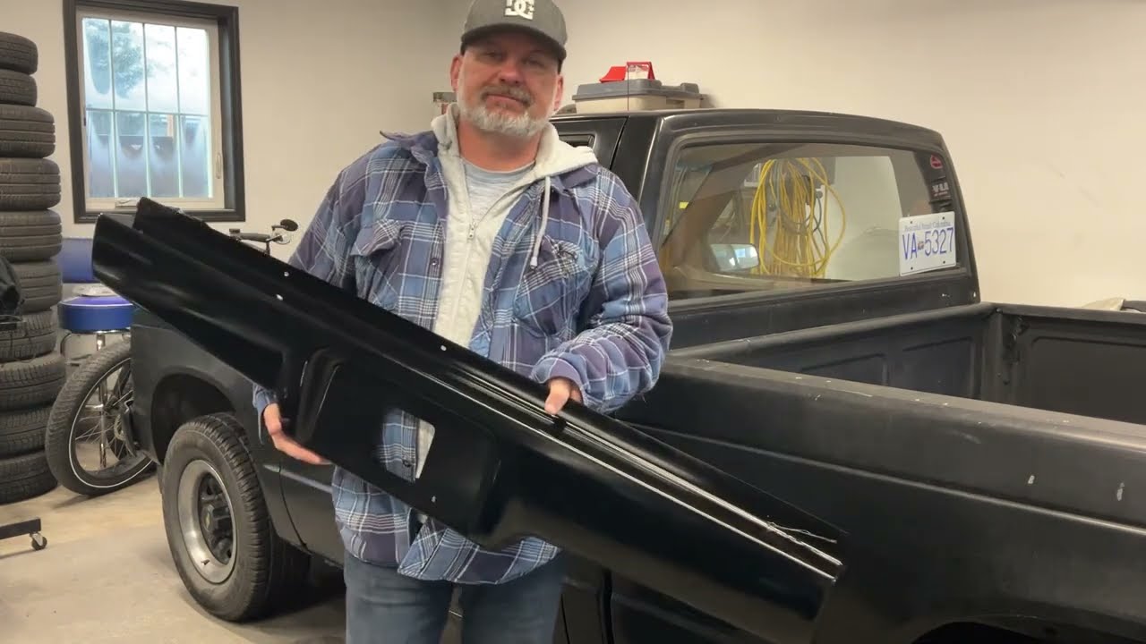 1988 S15 project part 6, install roll pan.