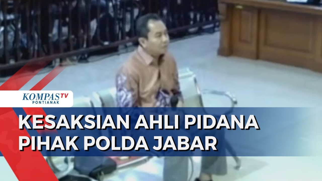 [FULL] Ahli Pidana Polda Jabar Bersaksi di Praperadilan Pegi, Jelaskan soal Penetapan Tersangka