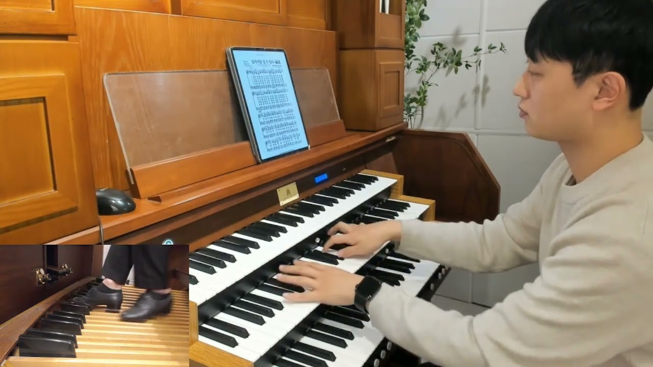 [오르간 찬송가 461장] 십자가를 질 수 있나 l 