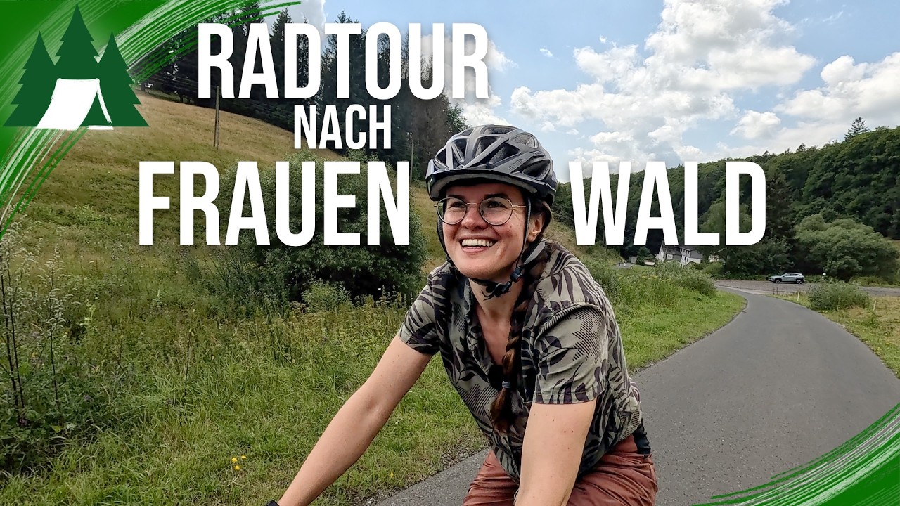 Radfahren in Thüringen von Ilmenau nach Frauenwald | Radtour über den Rennsteig