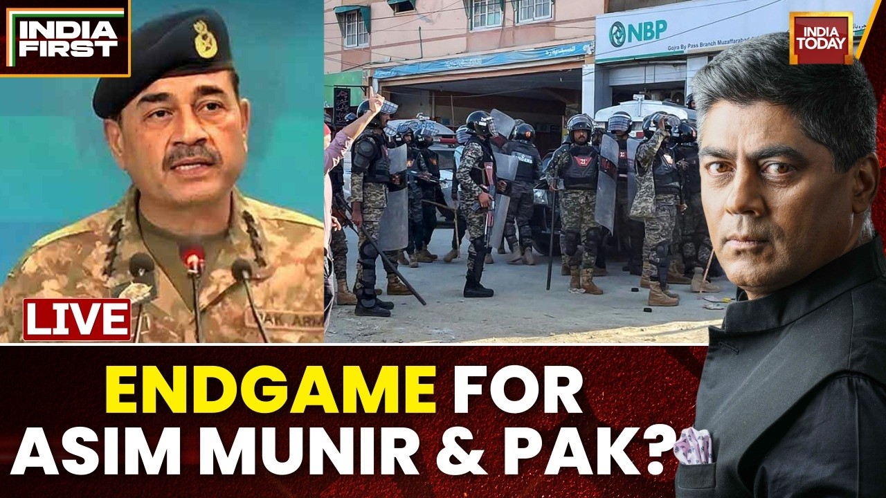 LIVE: Endgame For Asim Munir And Pakistan? | POK Protests | Balochistan Declares Independence