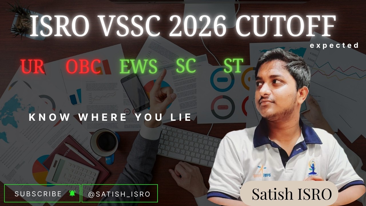 🚀Cutoff ISRO VSSC 2026 Expected | Technical Assistant Electronics | Real Analysis 🔥