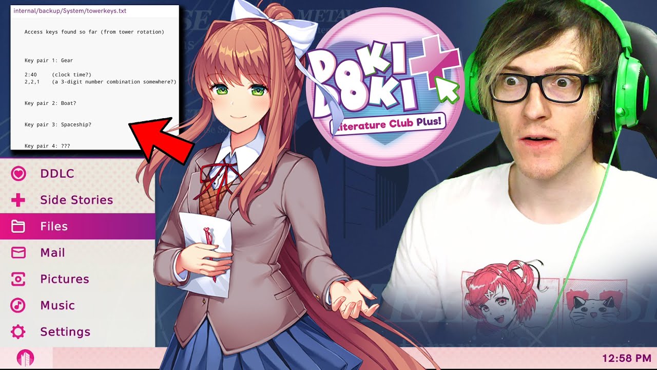 Doki Doki Literature Club Plus уже здесь, и я нашёл секреты