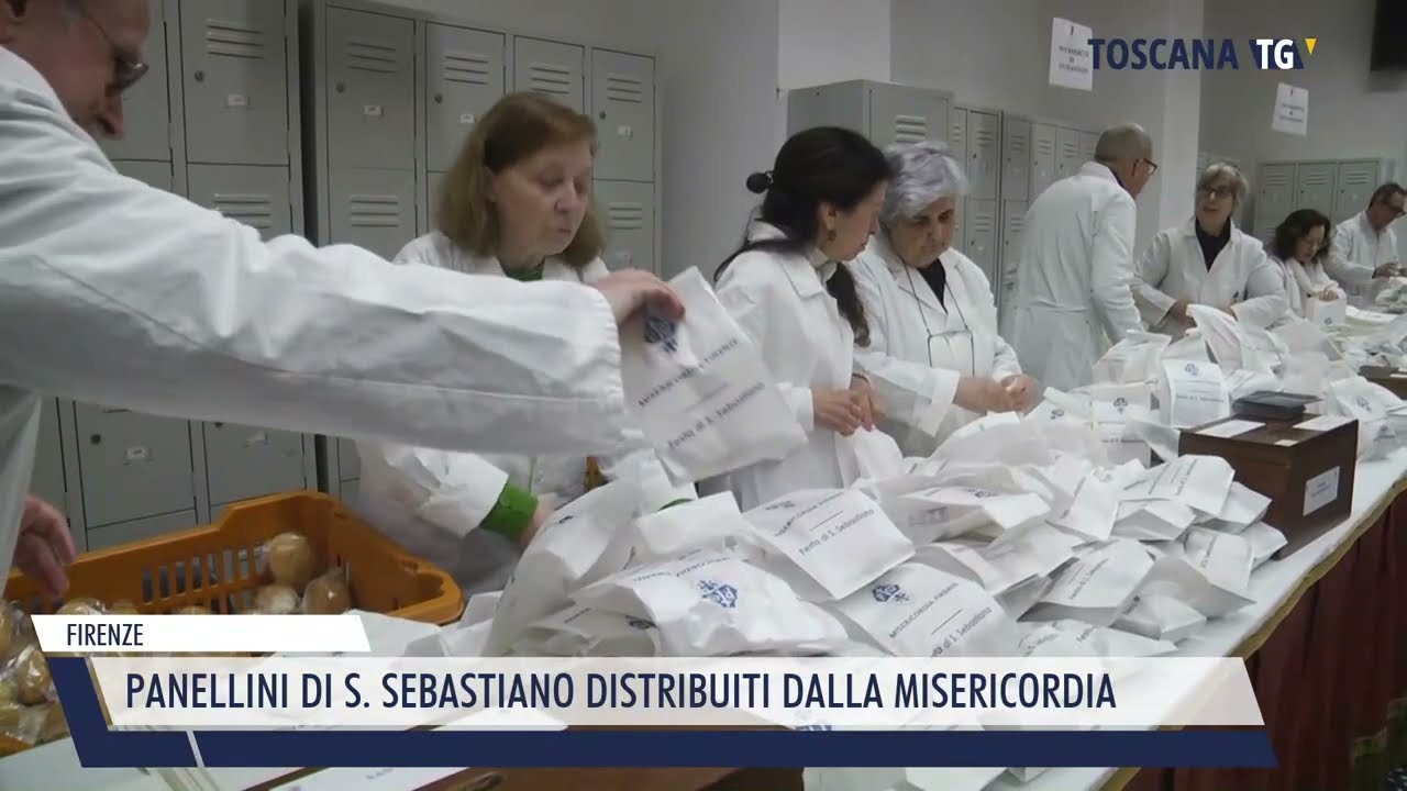 2026-01-20 FIRENZE - PANELLINI DI S. SEBASTIANO DISTRIBUITI DALLA MISERICORDIA