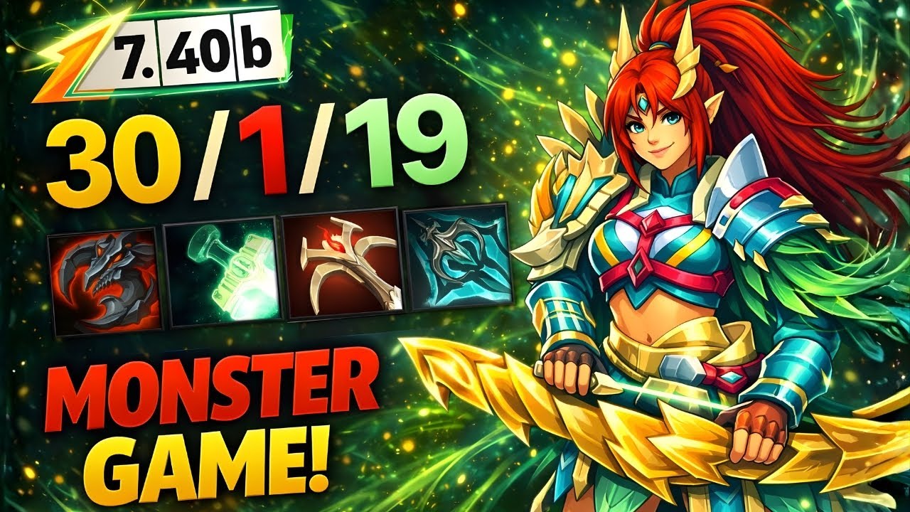 How I Went 30/1 with Windranger RAMPAGE (The Ultimate Carry Guide) 7.40b
