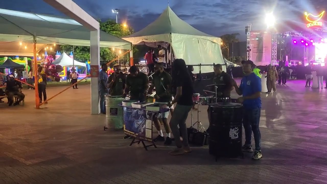 Rhythm section at Flava village