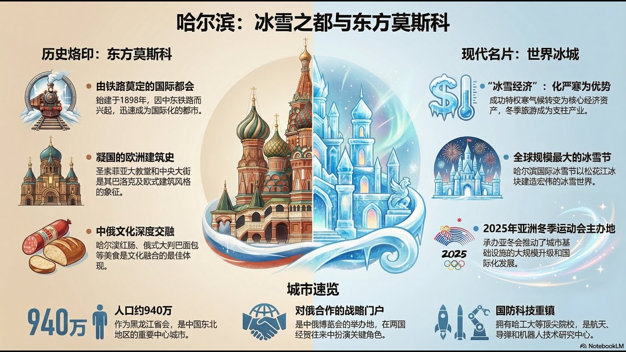 哈尔滨：探秘中国冰冻之都