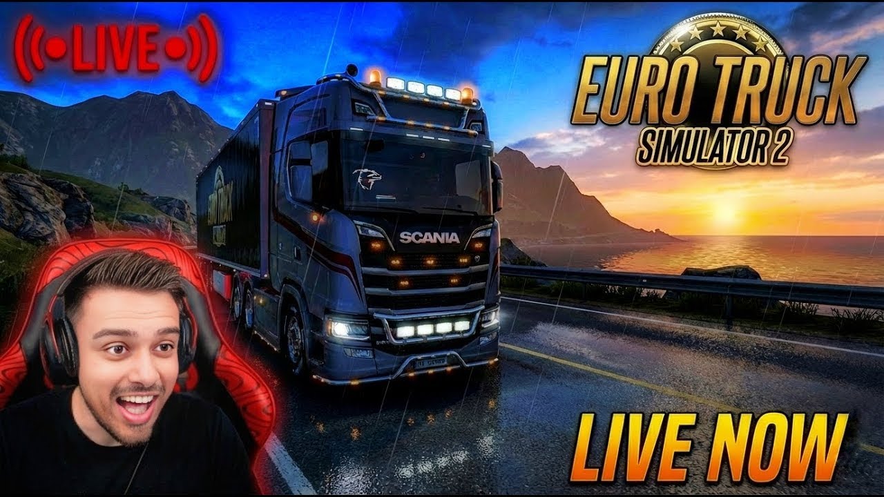 ETS 2 লাইভ 🚛 ইউরোপের রাস্তায় ট্রাক চালানোর মজা! | Bangla Live