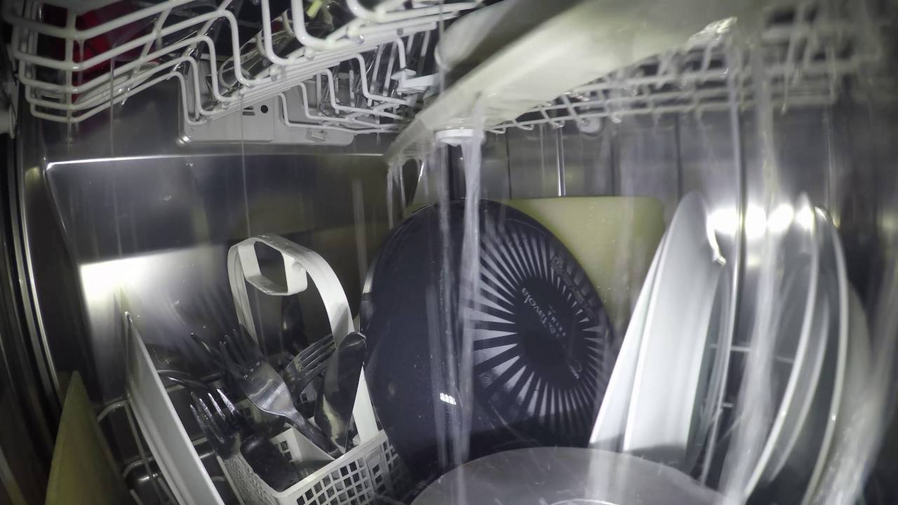 Inside The Dishwasher - ASMR - Full lenght wash Cycle [4K]