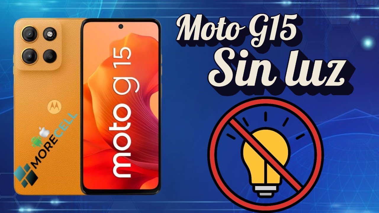 Moto G15 sin imagen - Morecell