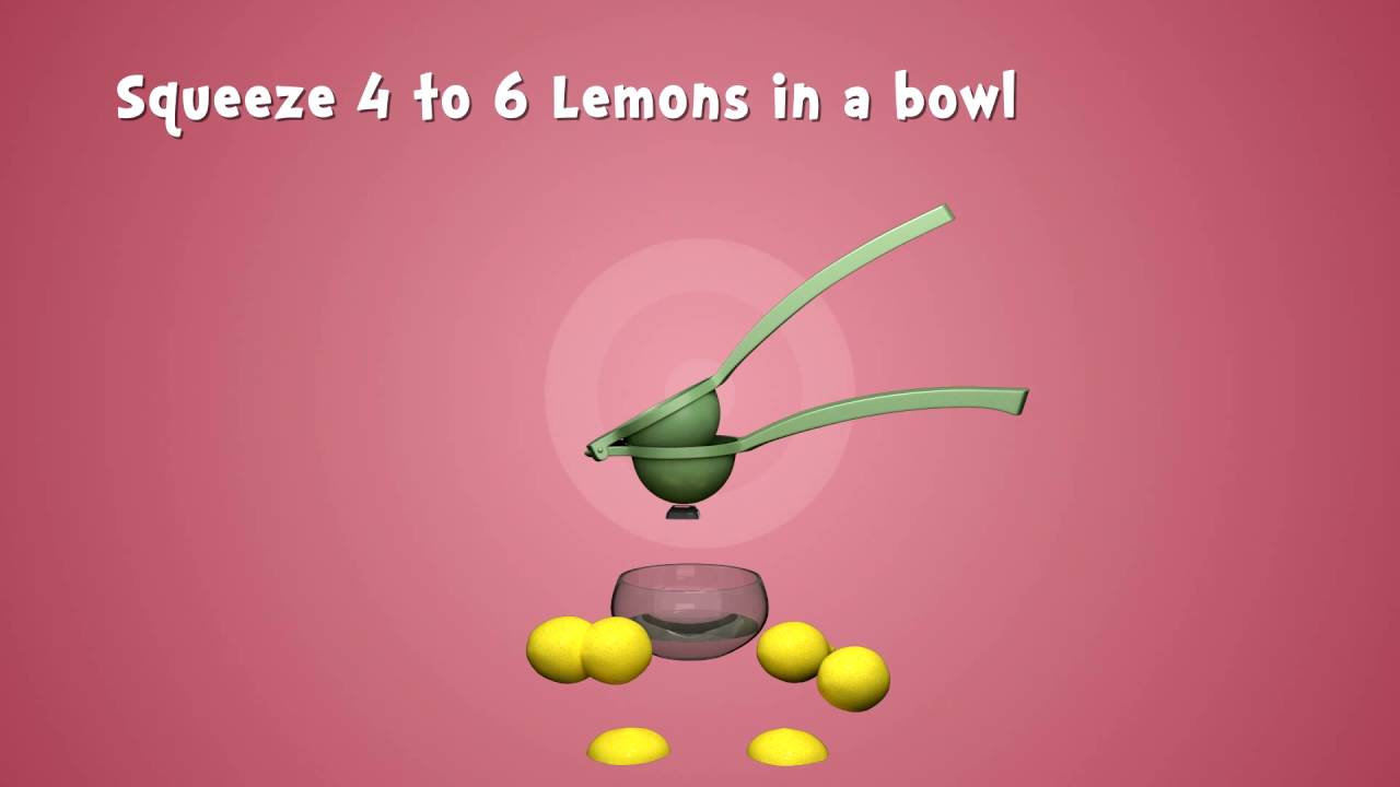 Fresh Healthy And Yummy Lemonade Recipe For Kids In 3D