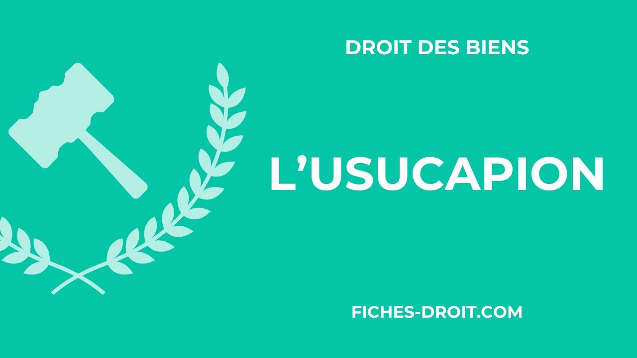 L&rsquo;usucapion (ou prescription acquisitive) : d&eacute;finition, conditions et effets
