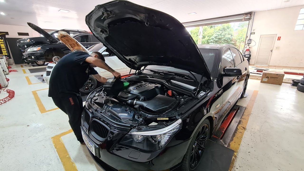 QUANTO CUSTA? TROCANDO O ÓLEO DA #BMW 550i E60 V8