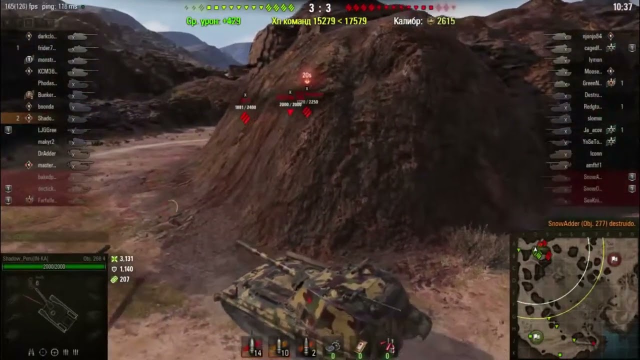 MISSION  WOT  TD 15 FOR  OBJ 260 IMPOSSIBLE  =    Sub English