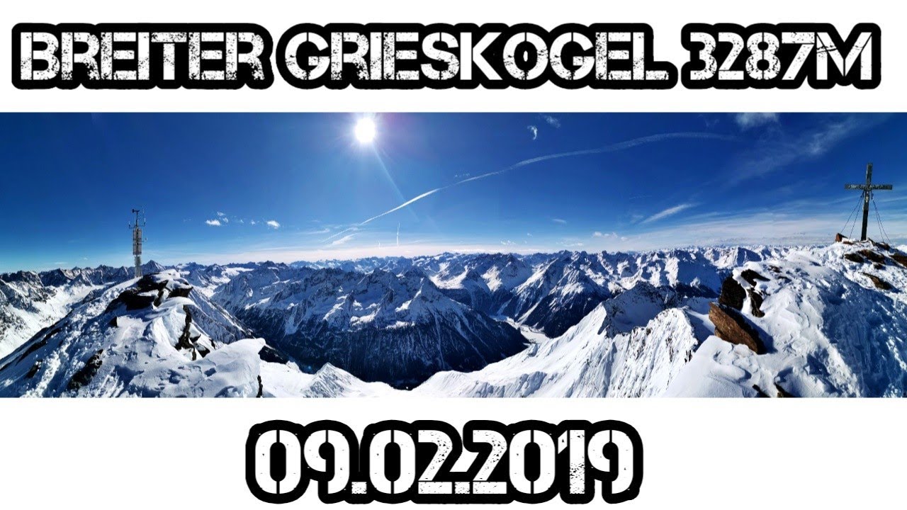 Breiter Grieskogel 3287m Gries/L&auml;ngenfeld/&Ouml;tztal 09.02.2019