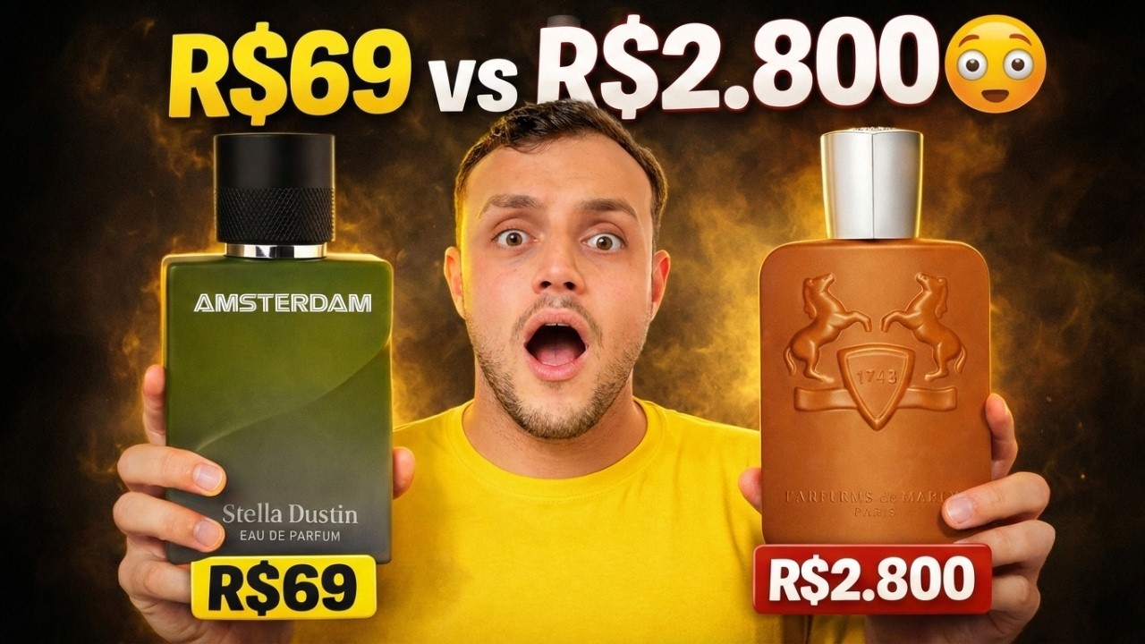 O CLONE DO ALTHAIR POR R$70?! ISSO É REAL? - AMSTERDAM STELLA DUSTIN