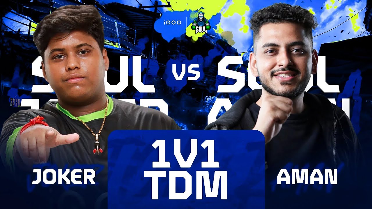 1v1 TDM FUNNY HIGHLIGHTS WITH @SoulAman | BGMI!