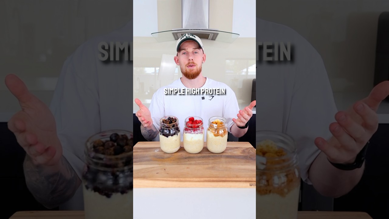High Protein Overnight Oats Meal Prep