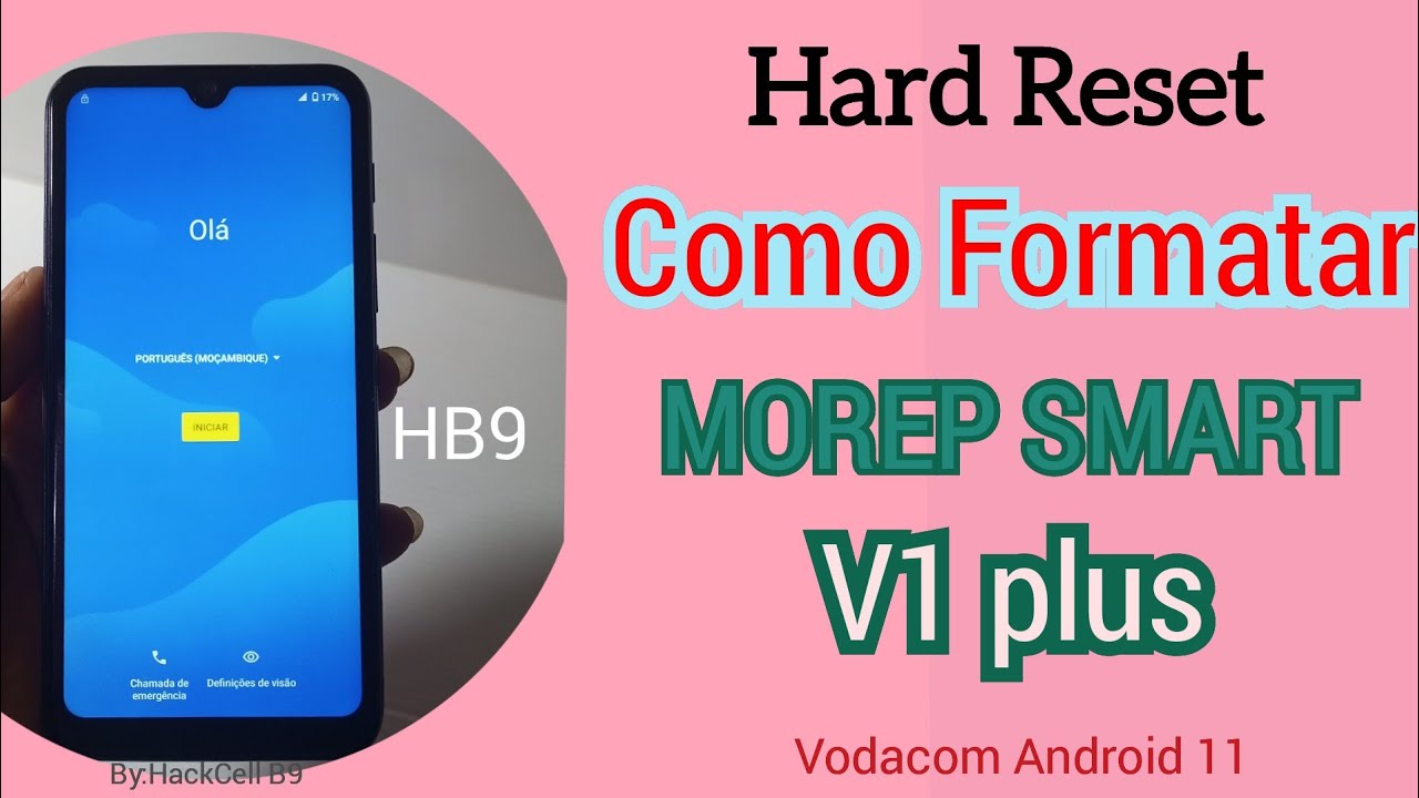 COMO FORMATAR MOREP SMART V1 PLUS DA VODACOM / HARD RESET MOREP SMART V1 PLUS