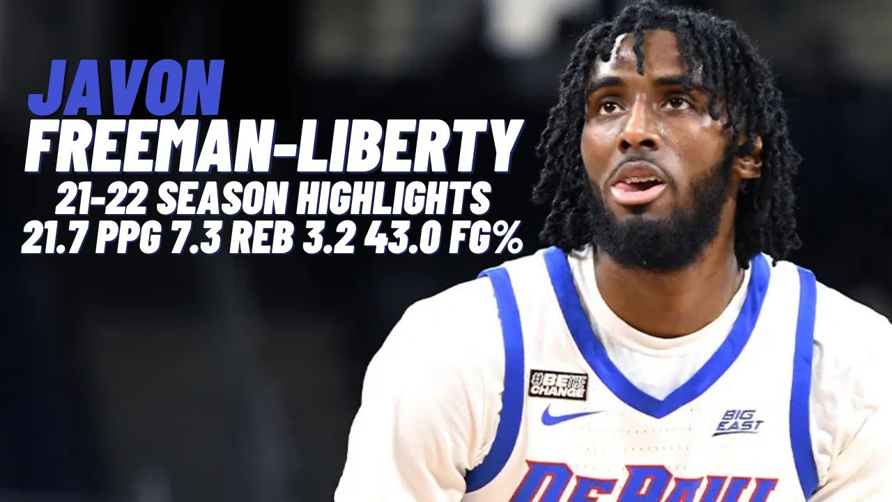 Javon Freeman-Liberty Season Highlights | DePaul