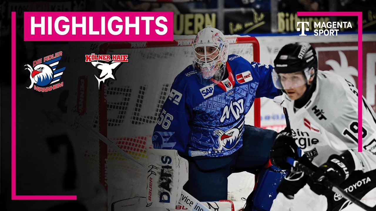 Adler Mannheim - Kölner Haie | PENNY DEL | MAGENTA SPORT