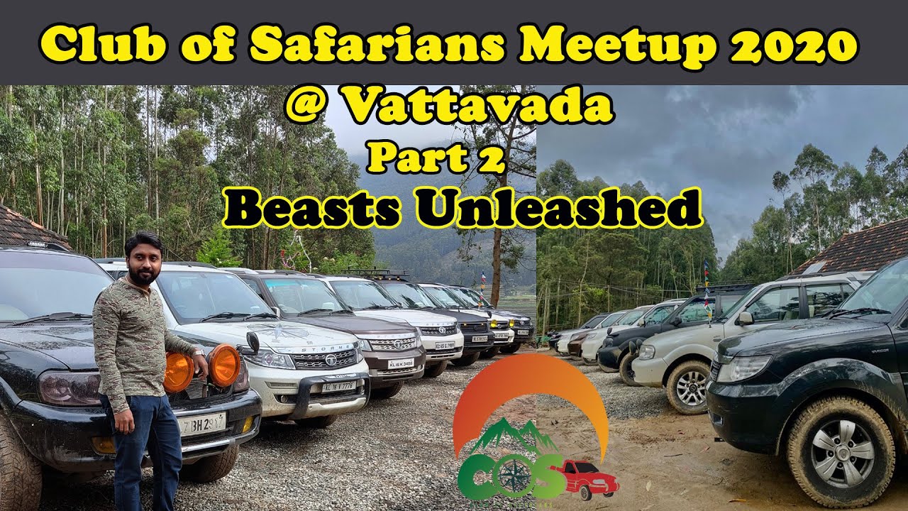 Club of Safarians Meetup @ Vattavada Part 2 | Beasts Unleashed | Tata Safari offroading.