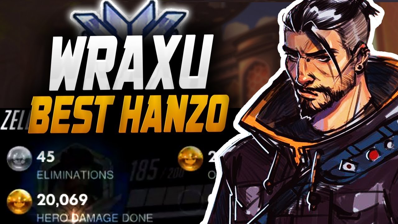 WRAXU IS BACK! #1 HANZO DOMINATING SEASON 17! [ OVERWATCH SEASON 16 TOP 500 ]