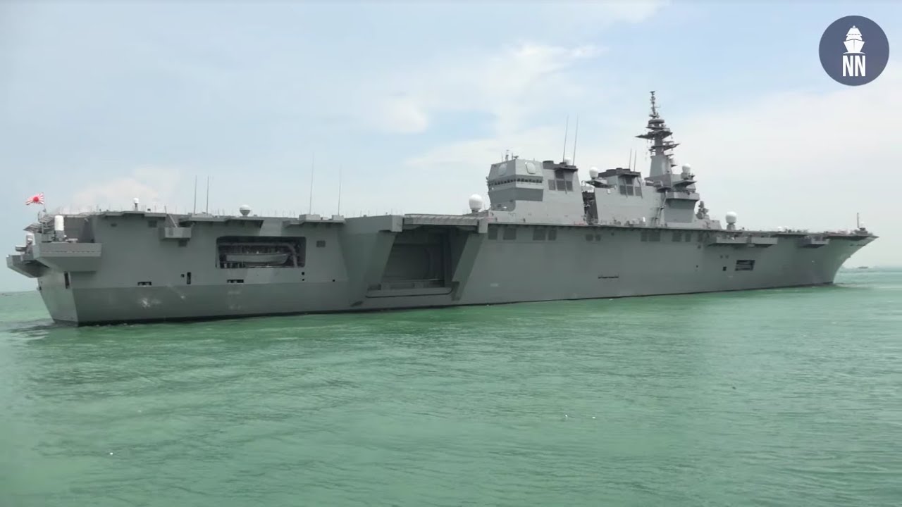 Aboard JS Izumo DDH-183 Helicopter Destroyer of the JMSDF
