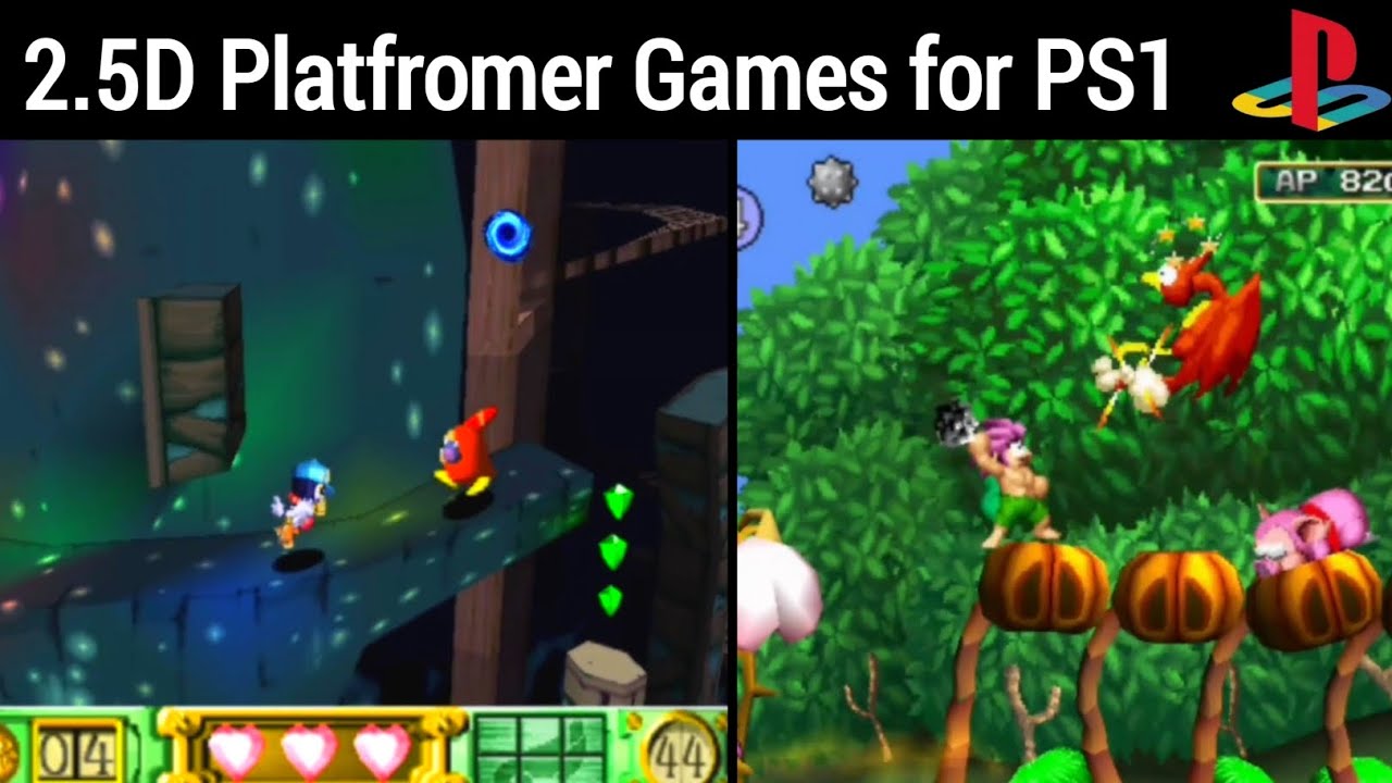 Top 10 Best 2.5D Platformer Games for PS1