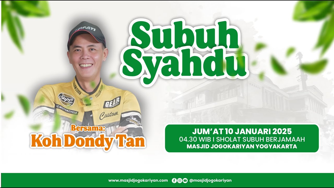Subuh Syahdu Special Edition - Koh Dondy Tan