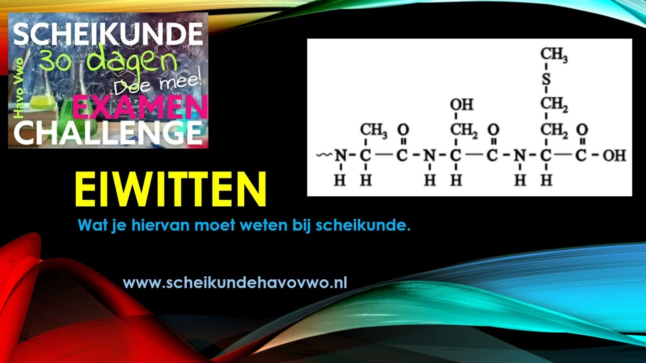 Eiwitten, wat je moet weten bij scheikunde