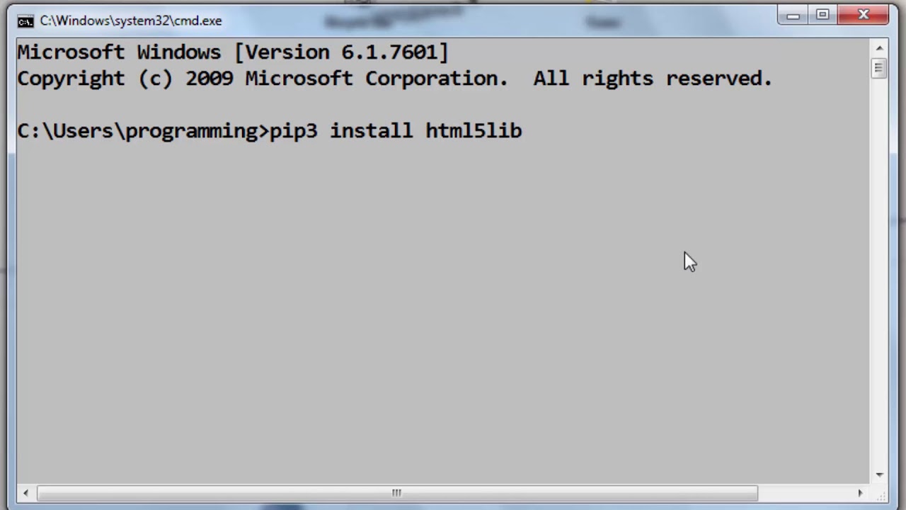 How to install Python Packages and Modules with Pip