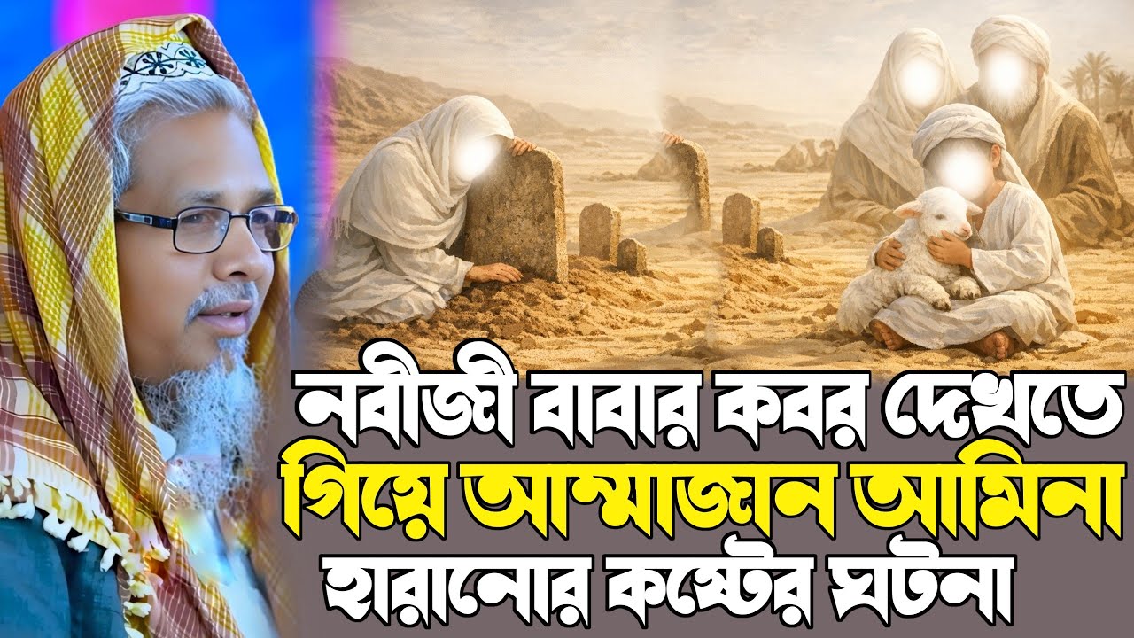 বিশ্ব নবী বাবার কবর দেখতে গিয়ে মা হারানোর ঘটনা┇মাওলানা আবুল কালাম আজাদ ভারত┇maulana abul kalam saheb