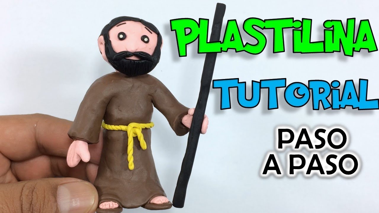 ✔️ COMO HACER A JOSE PERSONAJE NAVIDEÑO DE PLASTILINA PASO A PASO ✔️ MI MUNDO DE PLASTILINA