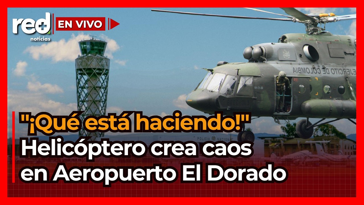 AL BORDE DE LA TRAGEDIA: Helicóptero de las Fuerzas Militares cruzó espacio del Aeropuerto El Dorado
