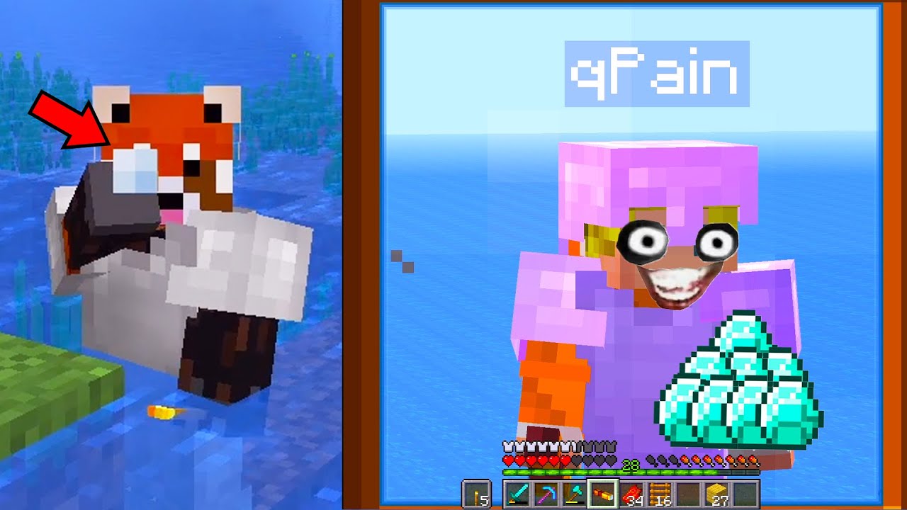 IL SPIONEZ PE PAIN CU OCHEANUL IN MINECRAFT! Ce Face Pe Ascuns!?
