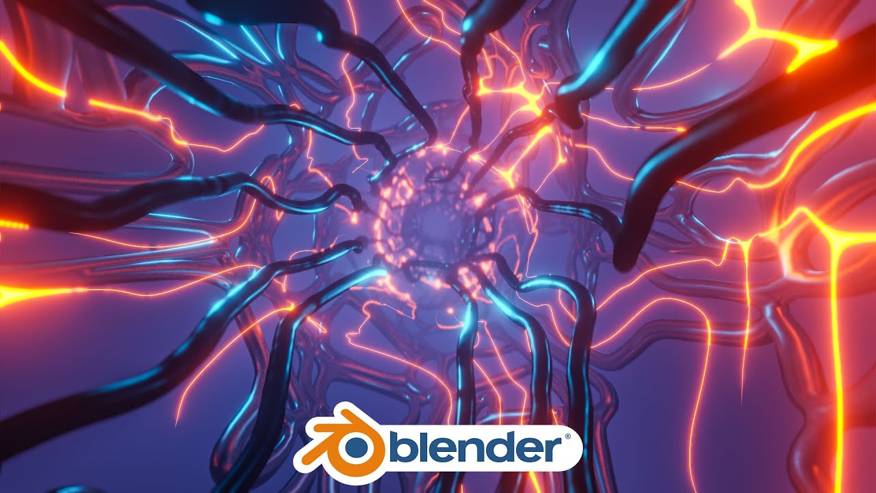 Blender — цикл органической научно-фантастической анимации в Eevee