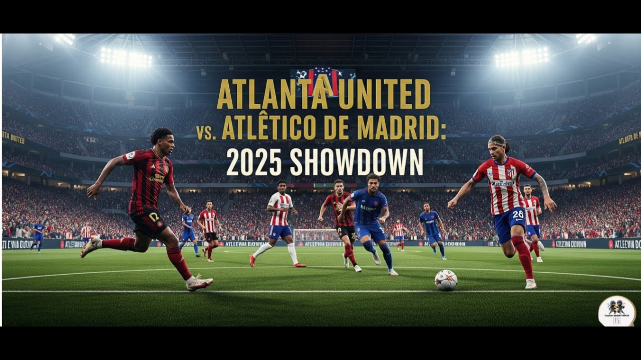Live Action friendly Match: Atlanta United vs Atletico de Madrid | Epic Gameplay 2025