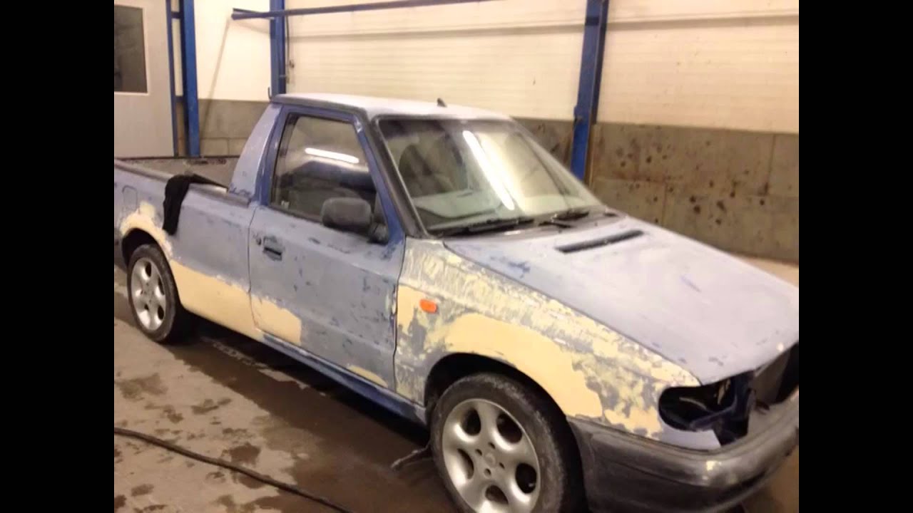 Lackering a-traktor VW pickup